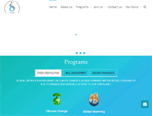 Tablet Screenshot of intcce.org